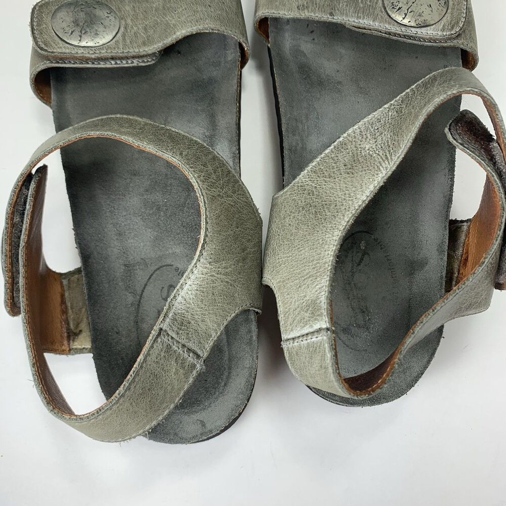 Taos Leather Strap Comfort Slide Sandals Size 9-9.5 Or 40 EU Womens - Picture 9 of 16
